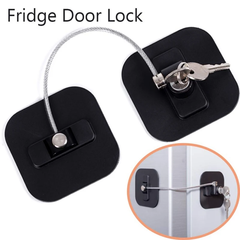 

Punch Free Safety Lock Household Child Safety Lock Practical Window Refrigerator A
