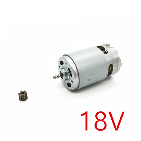6 зубцов RS550 7,2 в 9,6 в 10,8 в 12 В 14,4 В 16,8 в 18 в 21 в 24 в 25 в мотор для WORX BOSCH DeWALT HITACHI MAKITA METABO Milwaukee Hilti - Цвет: 1PCS