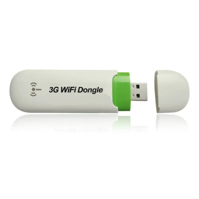 Портативный 3g беспроводной Wifi маршрутизатор USB донгл Режим мини переносная точка доступа сетевой адаптер, 14,4 м - Цвет: Белый
