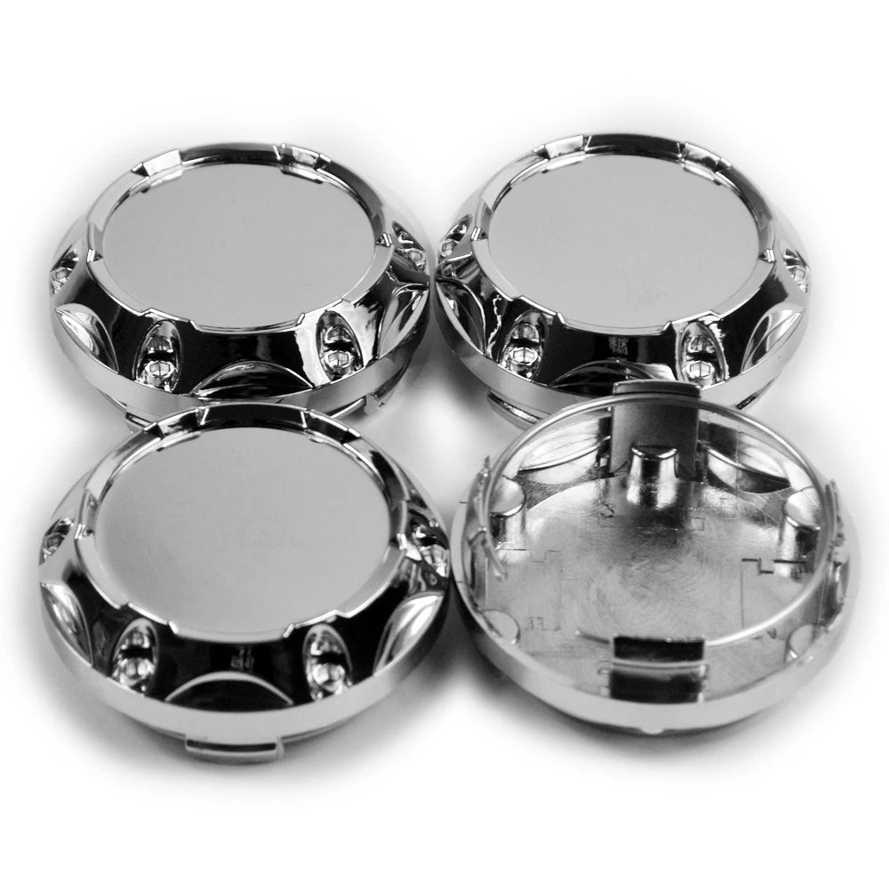 4pcs64mm56mmSilverAutoStylingWheelCentreCenterHubCapsfor