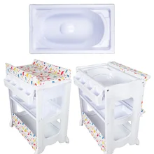 Многофункциональная детская кровать Bb пеленка Пеленальный стол для кормления ребенка Экологически чистая сенсорная массажная кровать с ванной