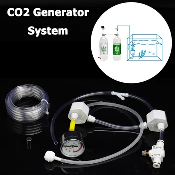 

High Quality Aquarium CO2 Generator Set DIY Fish Tank CO2 System Kit for Aquatic Grass Tank Air Pressure Regulating Equipment
