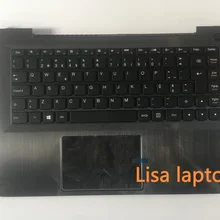 Черный Чехол-клавиатура для lenovo u31-70 500s-13 с английской двуязычной клавиатурой 5cb0j31007