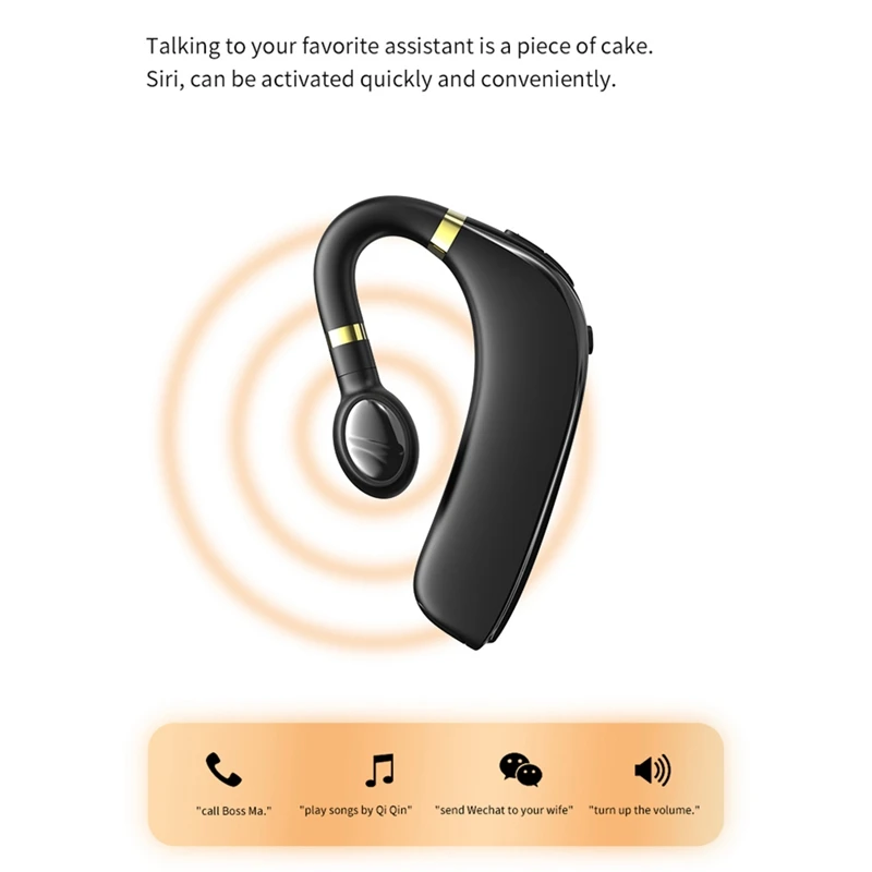 A10 Bluetooth Headphones Handsfree Wireless Headset Business Headset Drive Call Sports Earphones for iPhone Samsung
