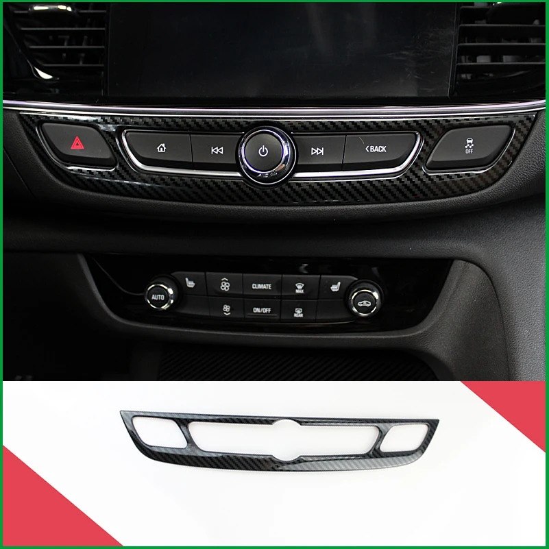 Stainless steel interior Central Control Panel switch button frame Cover Trim car styling For Opel Insignia 2017 2018 2019 | Автомобили и