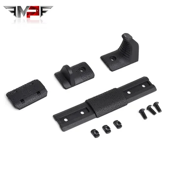 

Tactical 4 Pcs/set Airsoft M-LOK Hand-Stop Kit Low-Profile Handle grip Handguard Grip for M-LOK MLOK Rail Cover BK