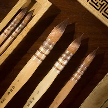 ZY TANG N68 круглые, высококачественные нейлоновые волосы(синтетические) Акварельная кисть и акриловая кисть, кисти для краски, ручка писателя, художественная живопись