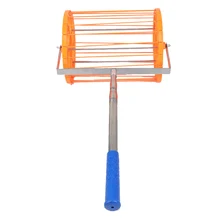 

Telescopic Pole Rolling Table Tennis Ball Hopper Catcher Picker Ping pong Ball Picking Receiver Collection 120pcs Capacity