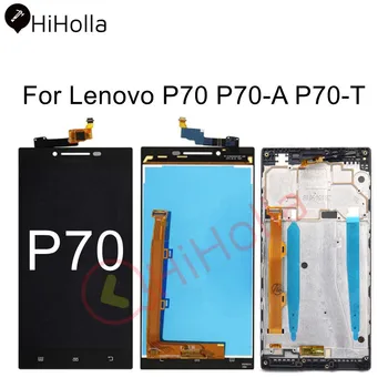 

Hiholla LCD For Lenovo P70 Display Touch Screen Digitizer with Frame P70-A P70-T Replacement For Lenovo P70 lcd display
