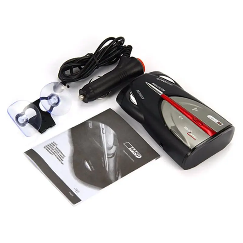

16 Band Xrs 9880 Anti Radar Car Detector 360 Degree Led Display Speedometer