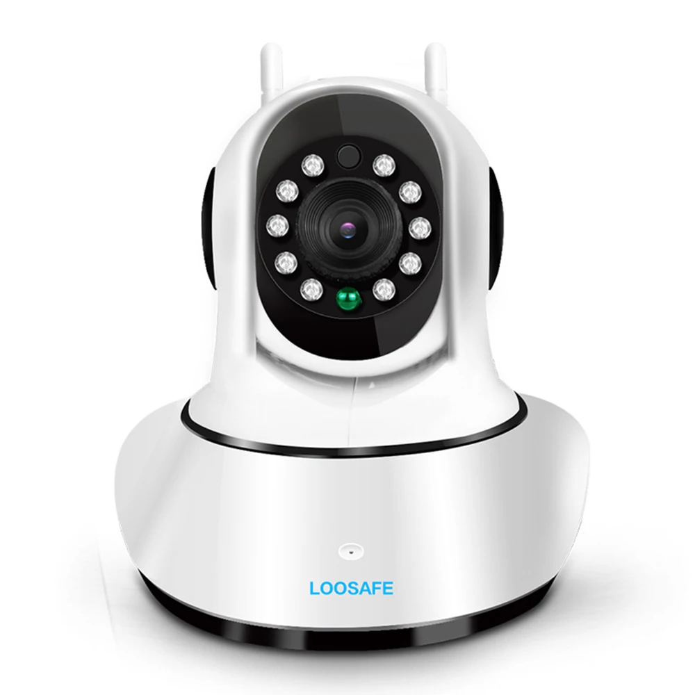 Loosafe HD 1080P Беспроводная ip-камера ONVIF H.264 ночная версия Обнаружение движения 120 ° домашняя камера с Wi-Fi детский спальный монитор