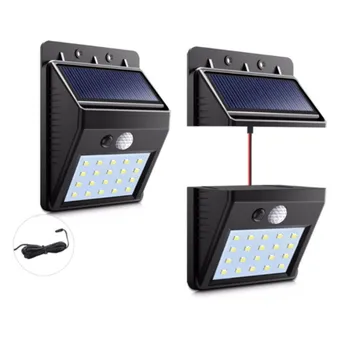 

Separable Solar LED Wall lamp Outdoor Motion Sensor/Night Sensor Solar light For Garden courty Night Light Three-mode solar lamp