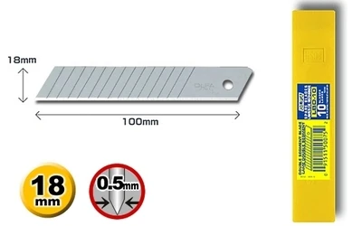 OLFA L-1 LBD-10 LBB-10 LB-10 Extra Heavy-Duty Cutter with an anti-slip rubber grip OLFA saw blade FOR L-1