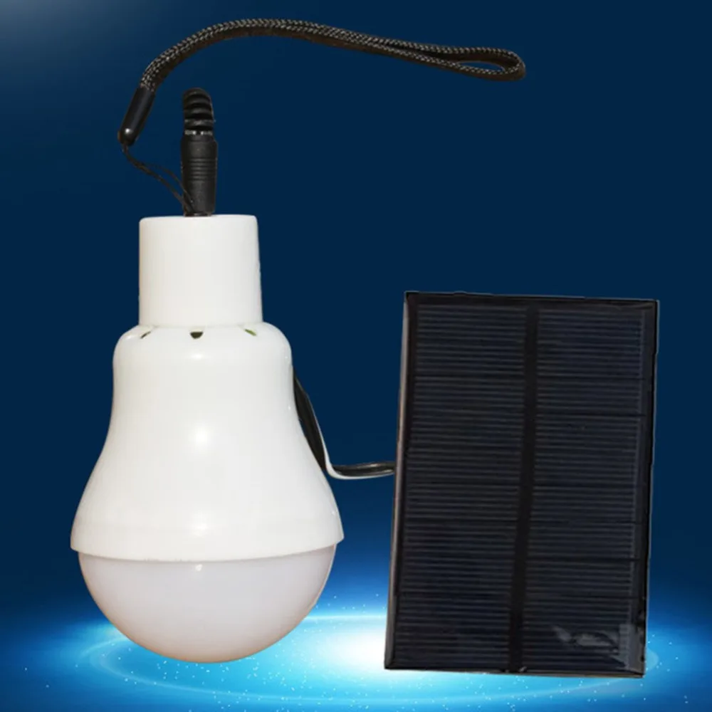 

Solar Power Led Emergency Light Bulb 3WOutdoor Beach Garden Replacement Sale