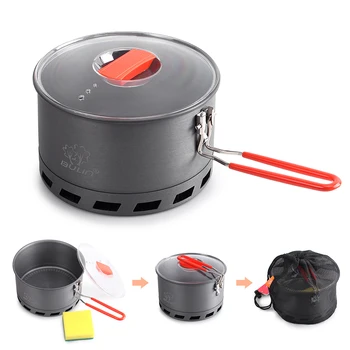 

BULIN Camping Outdoor Pot Camping Cookware Cooking Pot Cooking Equipment Hiking Picnic Backpacking Mountaineering Cooking Pot