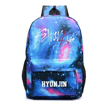 

Mochila Feminina Kpop Stray Kids Backpack School Bags for Teenage Girls Boys Galaxy Space Bookbags Laptop Backpack Travel Bags
