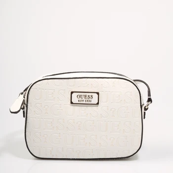 

GUESS BAGS SHOULDER bag KAMRYN CROSSBODY WHITE HWVD66 91120 White leatherette-WHITE SHOULDER STRAP 72029