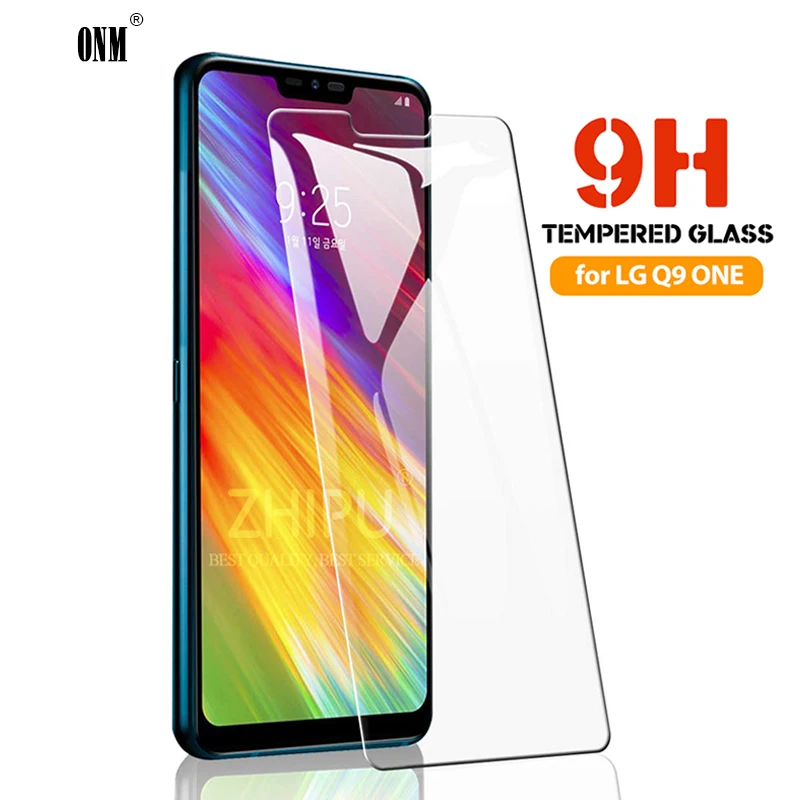 Закаленное стекло для LG Q9 ONE Защитное экрана 2.5D 9H закаленное защитное пленка 6