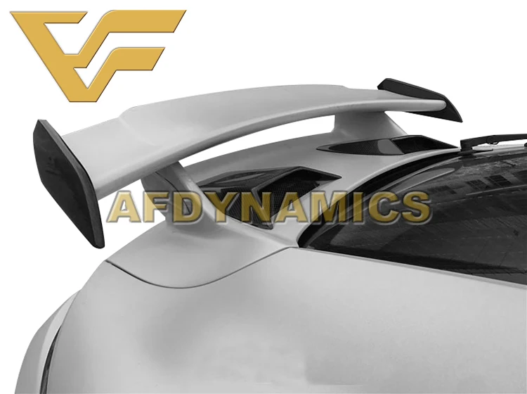 Подходит для 15-19 991 991,2 Porsche 911 Carrera S 4 4S GTS VAD-GT3 пластик, армированный волокном, углеродное волокно спойлер на задний багажник, крыло с GT3 база