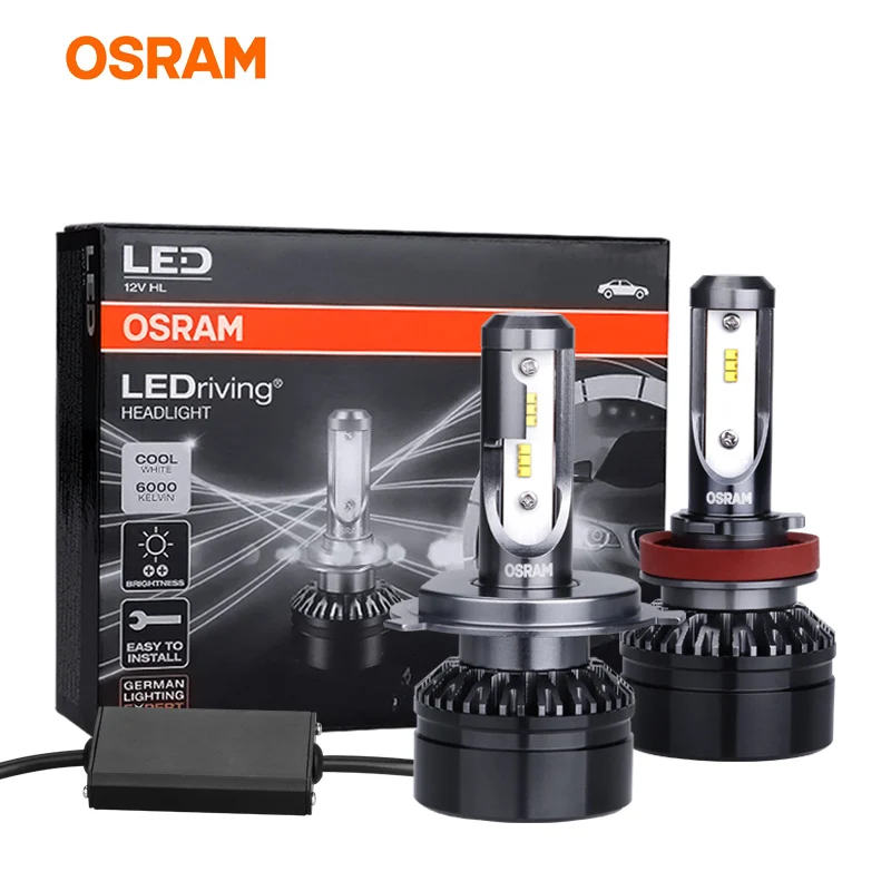 Лампа Ксеноновая OSRAM 2X турбо светодиодный головной светильник H7 H11 H1 9012 HIR2 9005 9006 HB4