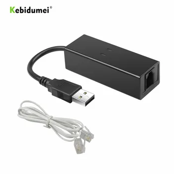 

kebidumei USB 2.0 56K Data V.92/V.90 Telephone Fax Modem Cable For Windows XP Win10 Win8 Win7 USB Ethernet