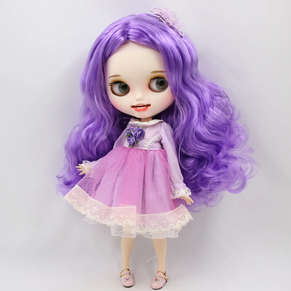 BJD Dolls ICY DBS blyth doll CUSTMIZED carvd lips teeth matte face joint body 1/6 BJD neo azone
