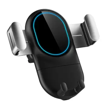

Car Navigation Bracket Wireless Fast Charging Gravity Car Bracket Automatic Lock Air Outlet Mobile Phone Bracket 360 Rotating