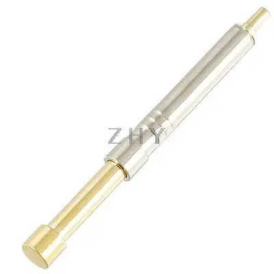 

100 Pcs 3.46mm Flat Tip 38mm Length Spring Test Probes Pins