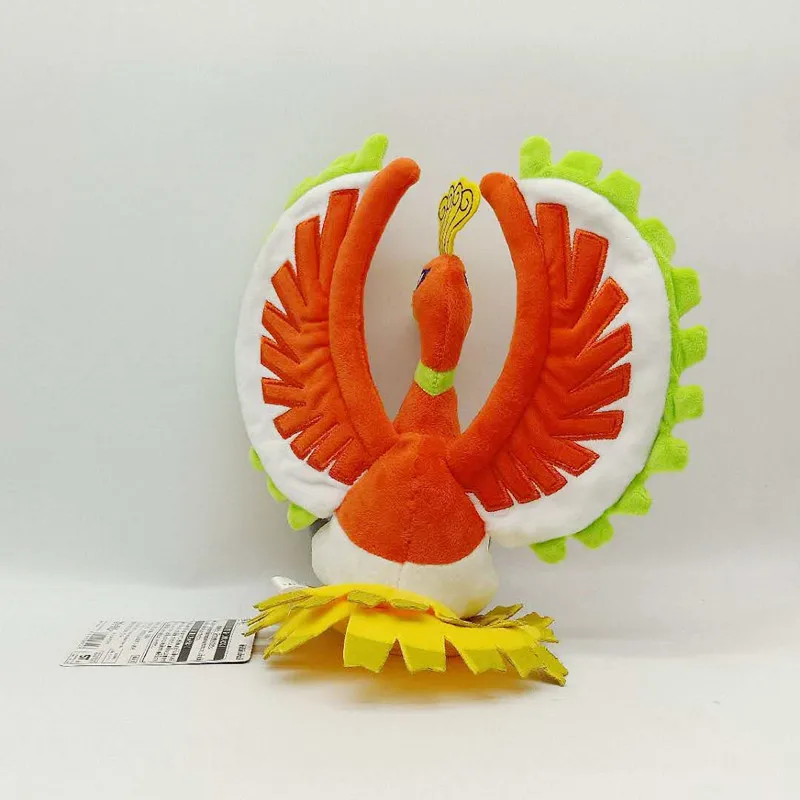 TAKARA TOMY аниме игрушка Покемон Хо-о плюшевые в виде животного мягкая набивная фигурка кукла Отличный подарок на день рождения Рождество для детей