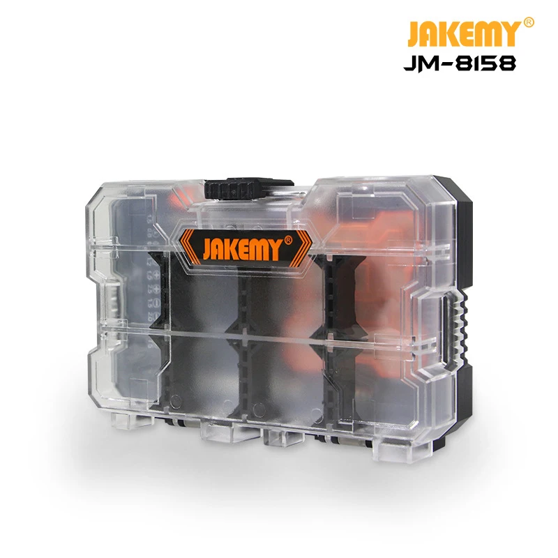 34-in-1 Model JM-8158 Multi-functional Combination Screwdriver Kit Mobile Phone Maintenance Tool Kit With Blades