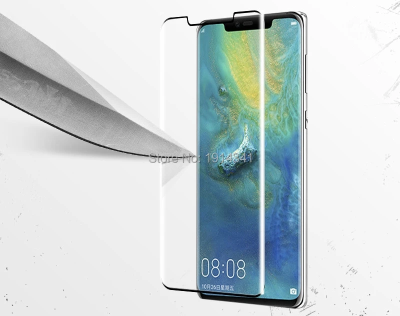 100 шт/партия закаленное стекло для huawei Mate30 pro Защитная пленка для экрана защитное стекло
