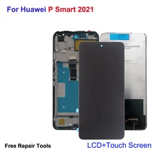 Original For Huawei P Smart 2021 LCD Display Touch Screen Honor X10 Lite Y7A Digitizer Assembly Repair Parts Replacement
