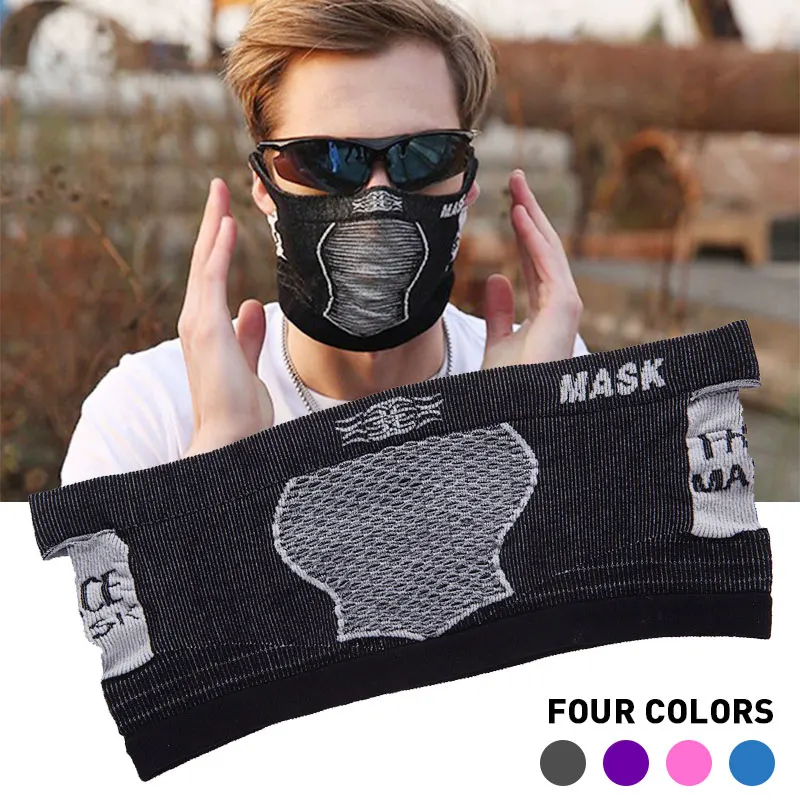 Portable Respirator Face Mask 4 Colors Warmth Breathing Climbing Anti-Pollution Dustproof Mask Dust-Proof Outdoor Riding Skiing