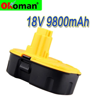 

18V 9800Ah Ni-MH Power Tool for Dewalt DC9096 DE9039 DE9095 DW9098 DE9503 DW9096 Replacement Battery L30