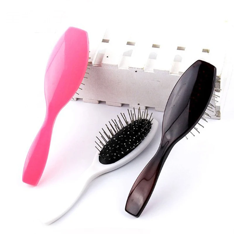 JETTING 1PC Anti Static Steel Comb Brush Wig Hair Extensions Training Head Travel Portable Hair Styling Tool Party Gift Beauty