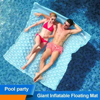 

Swimming Pool Floating Row Foldable Dual-purpose Lazy Water Inflatable Bed Wasser Lounge Stuhl Schwimm Bett Schwimmen Ring
