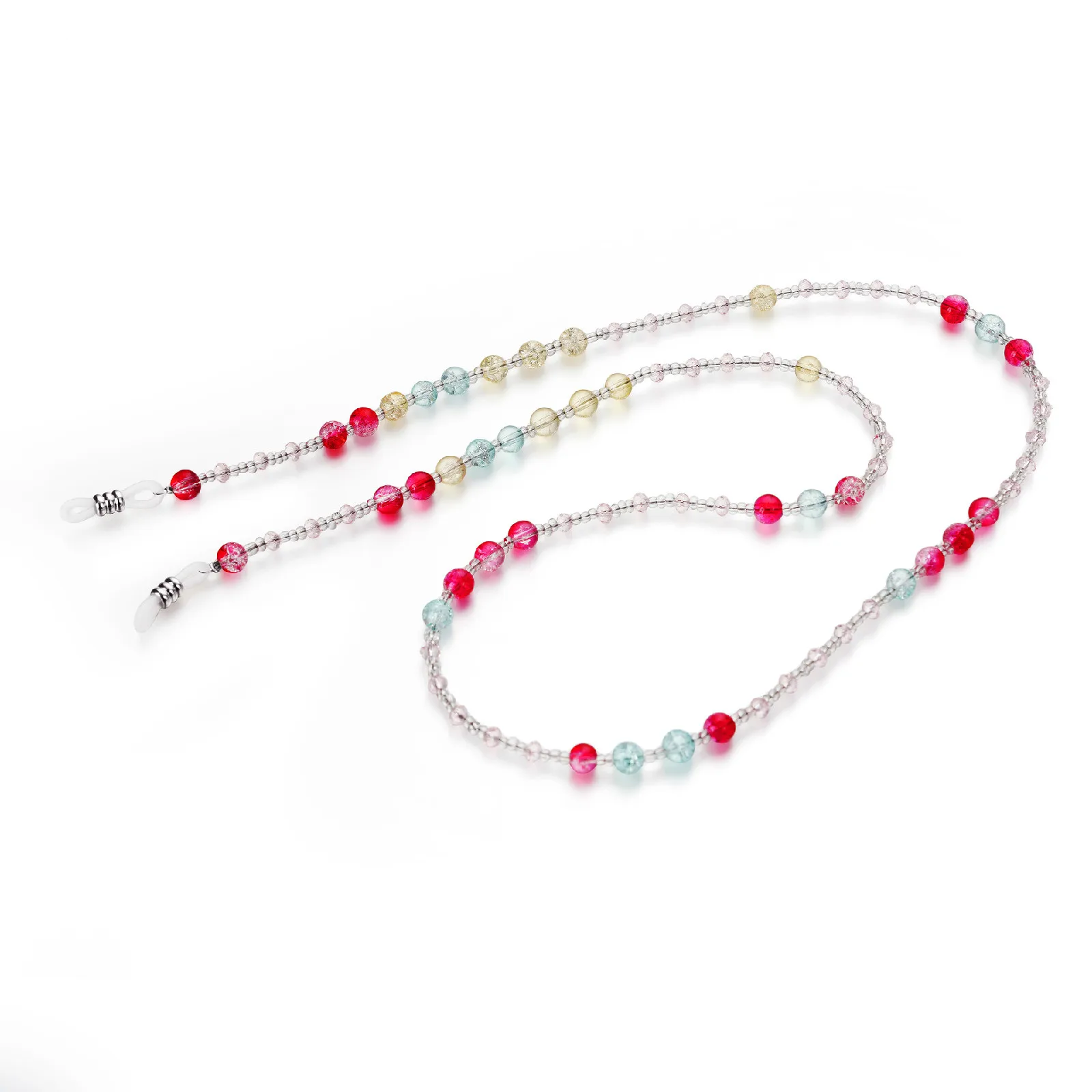 2020 Chic Colorful bead glasses accessories Sunglasses lanyard anti slip glasses Luxury Handmade strap glasses holder Jewelry
