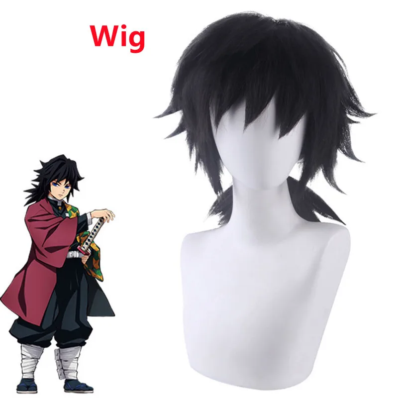 Adult Kids Anime Demon Slayer Kimetsu no Yaiba Tomioka Giyuu Cosplay Costume Kimono Halloween Clothes anime halloween costumes