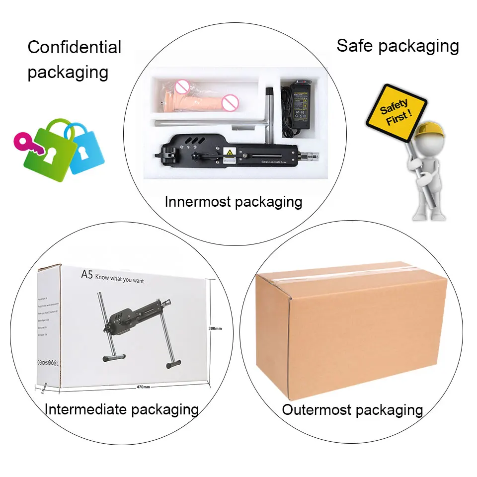 Electric Sex Toys FREDOUCH Upgrade Sex Machine with Remote Control Super Silent Ultra Adjustable Vac u Lock 30db 120W