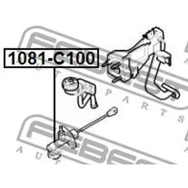 Clutch master cylinder for Chevrolet Captiva 2.4-07 FEBEST 1081-C | Автомобили и мотоциклы
