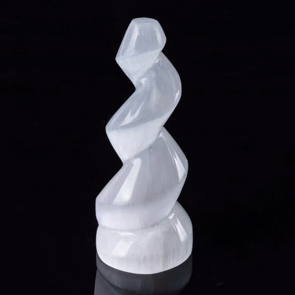 Spiral shape Morocco selenite crystals (7)