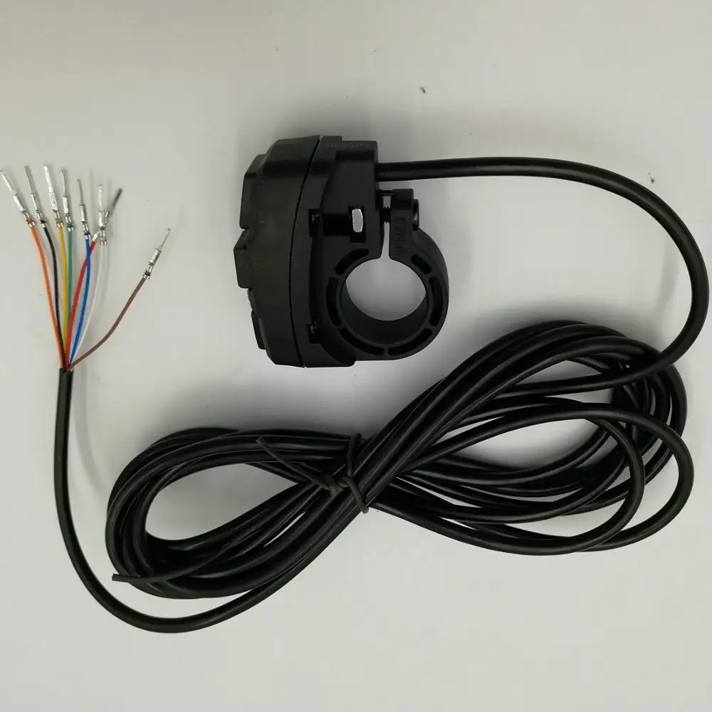 Perfect frontlight+horn/cruise+turning light switch dk336 scooters electric bicycle intelligent Mountain bike ATV tricycle diy parts 1