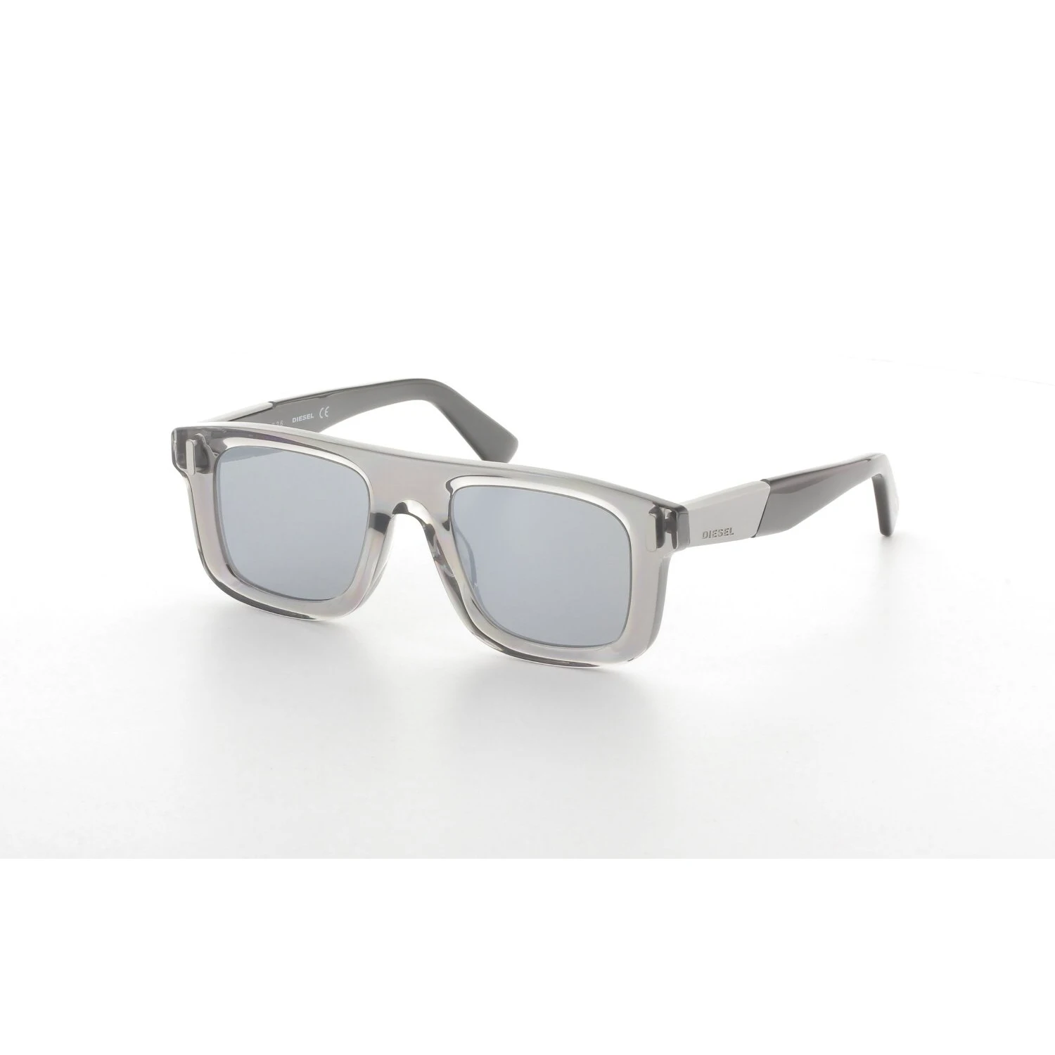 

Unisex sunglasses dl 0227 20c bone smoked organic square square 50-22-145 diesel