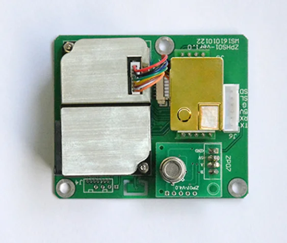 

All-in-one gas detection module carbon dioxide dust pm2.5 digital ZPHS01 VOC CH2O