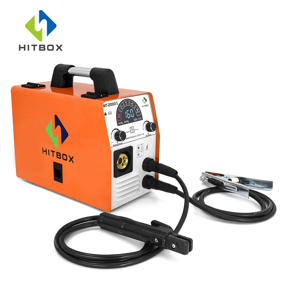 220V 160A HITBOX MT2000 II сварочная машина 3 в 1 TIG сварочный аппарат CO2 микс поток газовая