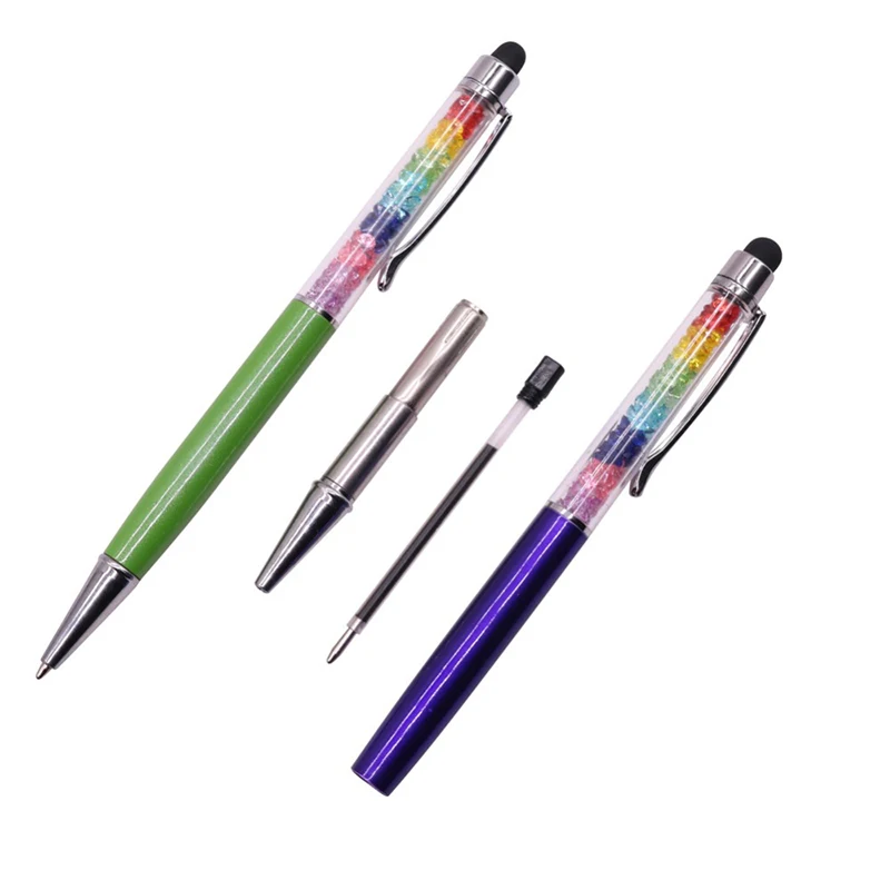 Multi-color Water-wafer Ballpoint Pen Metal Ball-point Pen Multi-function Creative Writing Pen For School Stationery Supplies