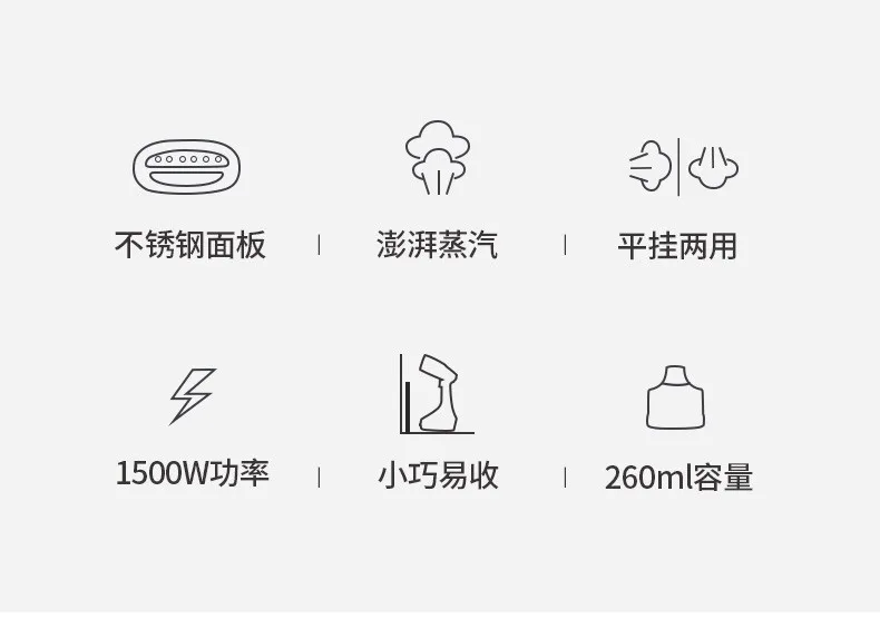 Portable Traveling Iron Mini Flatiron Holding Ironing Machine Electric Iron for Clothes Steam Iron Flat Iron Flatiron