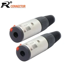 6,35 мм стерео джек 1/4 дюймов TRS гнездовой разъем микрофонный кабель проводной разъем с блокировкой