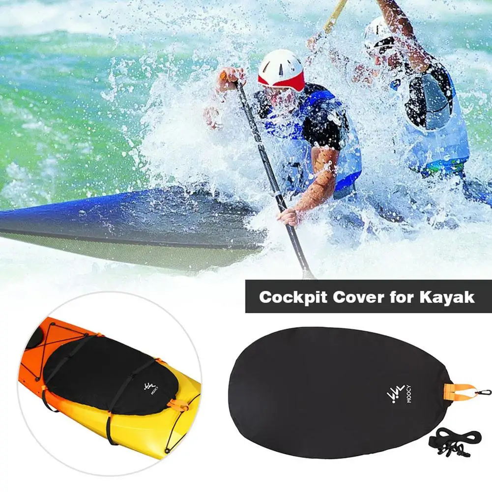 Kayak Hatch Skirt,Kayak Spray Skirt Waterproof Adjustable Nylon Boat Canoe Cover Sprayskirt Accessories L 