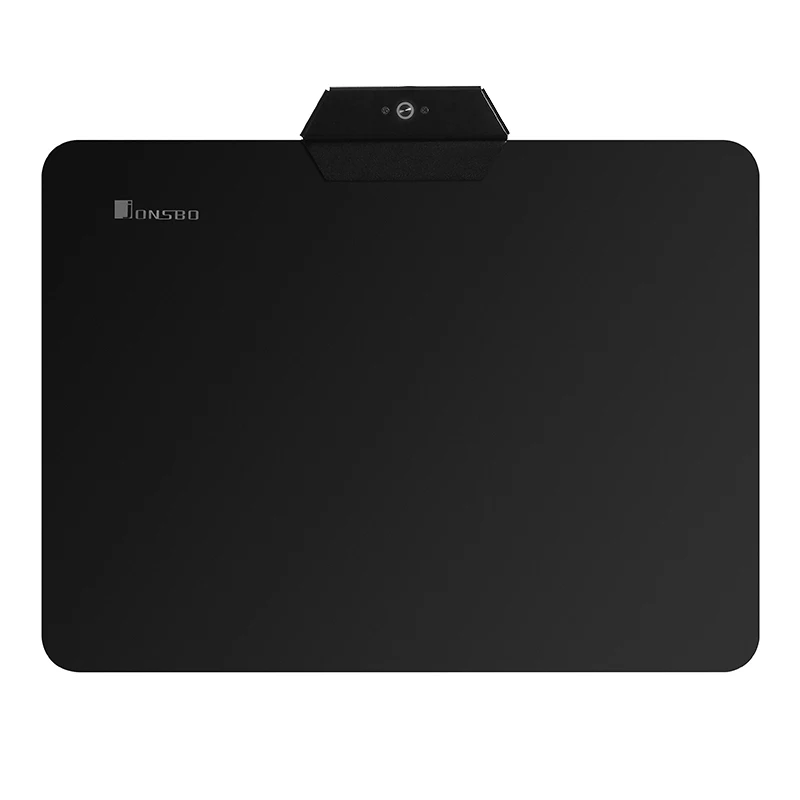 Jonsbo Mp-2 256 Color Automatic Change Rgb Mouse Pad, 9 Monochrome Display Anti-Slip Gaming Mouse Pad